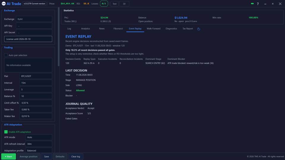 Work History tab in the Windows client